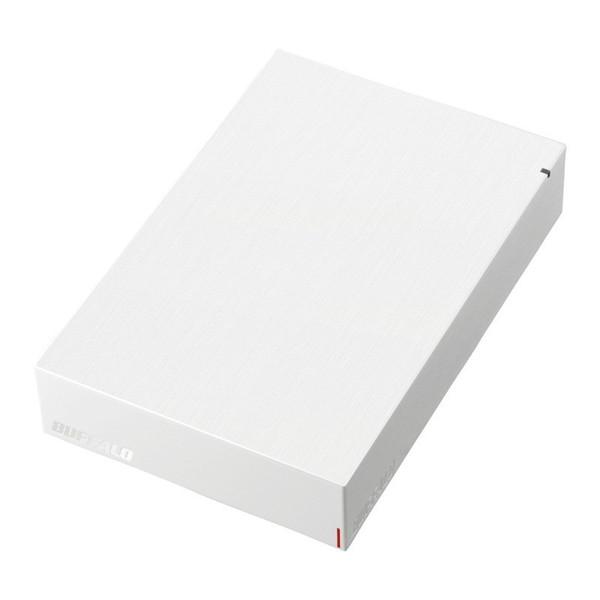 BUFFALO(バッファロー) HD-LE2U3-WB 外付けHDD USB-A接続 テレビ・パソコン両対応 ホワイト ［2TB /据え置き型］ [振込不可][代引不可] | BUFFALO | 01