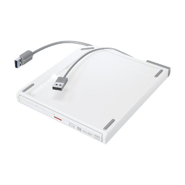 BUFFALO(バッファロー) ポータブルブルーレイドライブ (Chrome/Mac/Windows11対応) ホワイト BRXL-PT6U3-WHE ［USB-A／USB-C］ | BUFFALO | 04