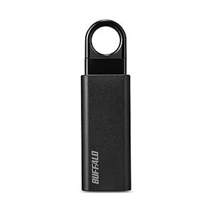 BUFFALO(バッファロー) USBメモリ (Chrome/Mac/Windows11対応) ブラック RUF3-KS128GA-BK ［128GB /USB TypeA /USB3.1 /ノック式］ 【864】 | BUFFALO