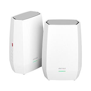 BUFFALO(バッファロー) Wi-Fiルーター 2401+573Mbps AirStation(ルーター・中継器) ホワイト WNR-3000AX4/2S ［Wi-Fi 6(ax) /IPv6対応］ | BUFFALO