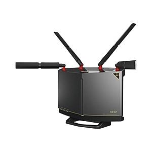 Wi-Fiルーター 4803+4803+1147Mbps AirStation(ネット脅威ブロッカー2対応・フラッグシップモデル) チタニウムグレー WXR-11000XE12 ［Wi-Fi 6E(ax) /IPv6対応］ | BUFFALO