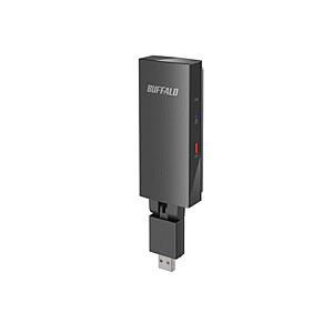 BUFFALO(バッファロー) WI-UG-AC866 無線LAN子機 866/300Mbps デジタル家電向け AirStation ブラック ［Wi-Fi 5(ac)］ | BUFFALO