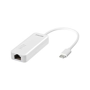 BUFFALO(バッファロー) LAN変換アダプタ [USB-C オス→メス LAN] 1Gbps対応(Mac/Windows11対応) ホワイト LUA5-U3-CGTE-WH | BUFFALO