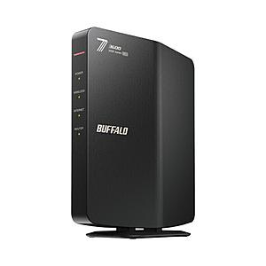 BUFFALO(バッファロー) Wi-Fiルーター 2882＋688Mbps AirStation ブラック WSR3600BE4P/CBK ［Wi-Fi 7(be) /IPv6対応］ [振込不可] | BUFFALO