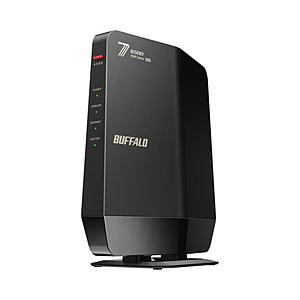 Wi-Fiルーター 5764+688Mbps AirStation(ネット脅威ブロッカー2対応・プレミアムモデル) ブラック WSR6500BE6P/CBK ［Wi-Fi 7(be) /IPv6対応］ | BUFFALO