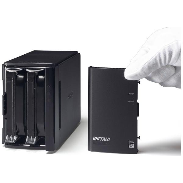 BUFFALO(バッファロー) HD-WL6TU3/R1J  [6TB /据え置き型] (ミラーリング機能搭載 USB3.0用外付ハードディスク 6TB/2ドライブ) 【864】 [振込不可] | BUFFALO | 03