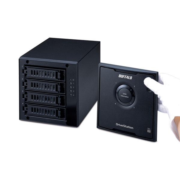 BUFFALO(バッファロー) HD-QL8TU3/R5J  外付HDD ［USB3.0・8TB］ 4ドライブモデル/RAID 5対応 [振込不可] | BUFFALO | 05