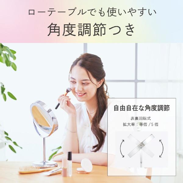 コイズミ LED拡大鏡（丸型卓上タイプ）  シルバー KBE-3270/S | KOIZUMI | 05