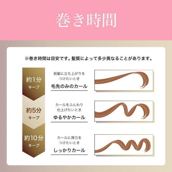 コイズミ KHC-V601/P ヘアカーラー 6本入り  ピンク | KOIZUMI | 12