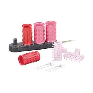 コイズミ KHC-V401/P ヘアカーラー 4本入り  ピンク | KOIZUMI