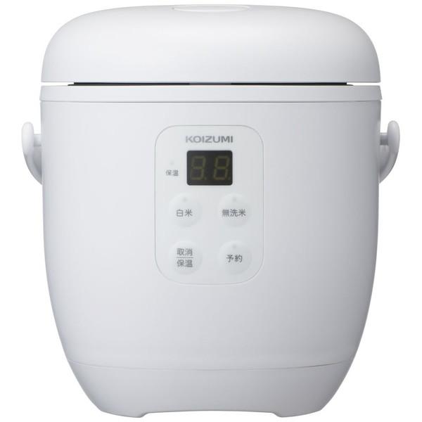 コイズミ ライスクッカーミニ  ホワイト KSC-1514-W ［1.5合］ | KOIZUMI | 01