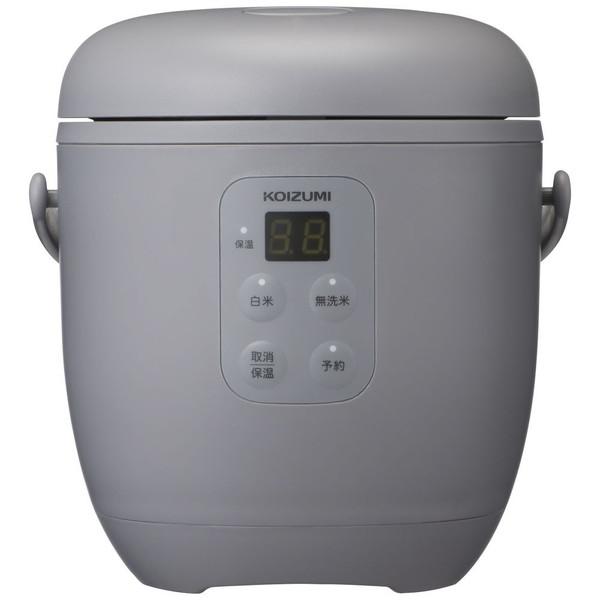 コイズミ ライスクッカーミニ  グレー KSC-1514-H ［1.5合］ | KOIZUMI | 01