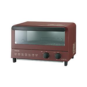 コイズミ オーブントースター コイズミ レッド KOS1218R | KOIZUMI