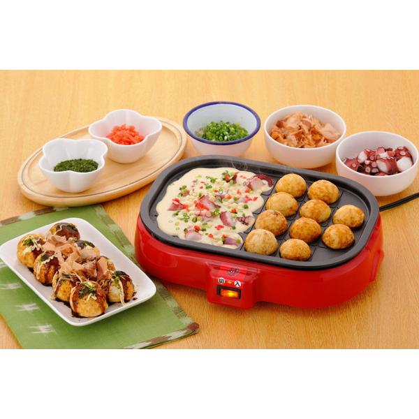 新津興器 SNT-80 着脱式電気たこ焼き器 ホームスワン |  | 03