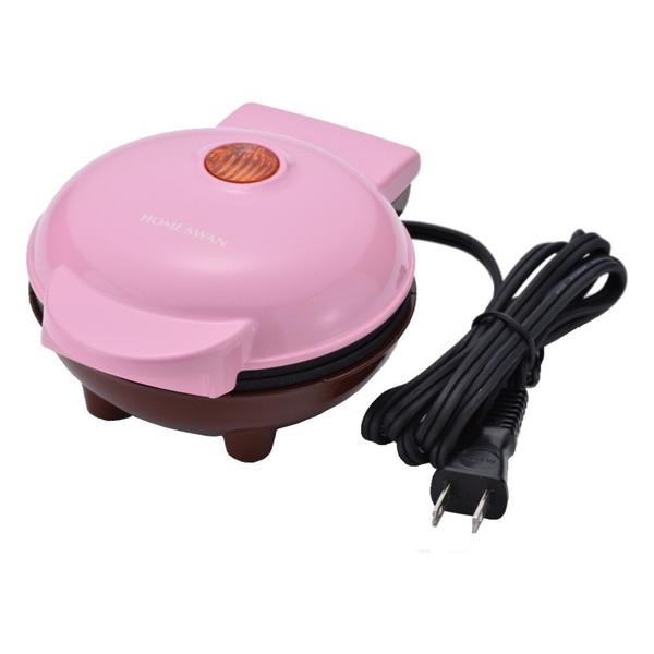 新津興器 プチパンケーキメーカー SPM-35-P ミルキーピンク | 新津興器