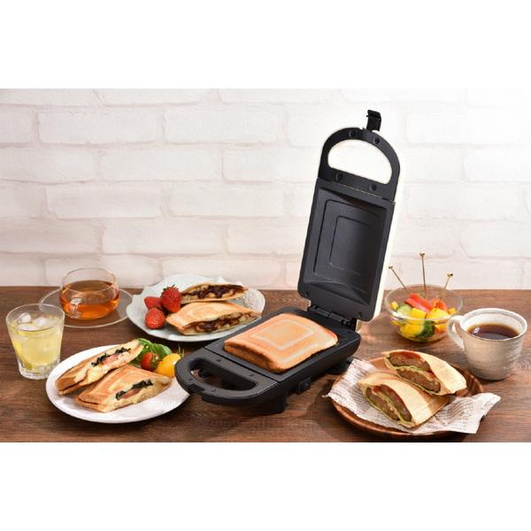 新津興器 SSH-42 あつもりホットサンド ホームスワン ホワイト |  | 02