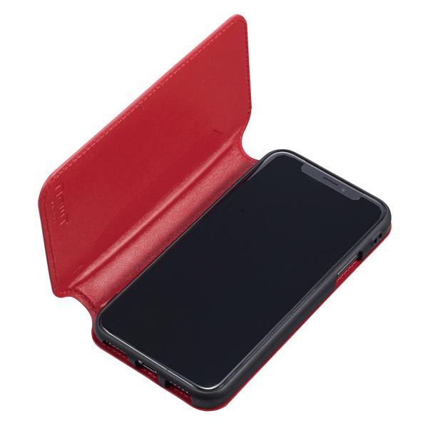 サンクレスト iPhone XS Max 6.5インチ用インチ用 NEWT CAT FLIP レッド I32CNW01 【864】 [振込不可] | SUNCREST | 08