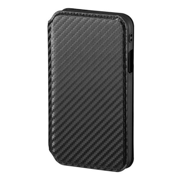 サンクレスト iPhone XS Max 6.5インチ用インチ用 NEWT CAT FLIP カーボンブラック I32CNW06 【864】 [振込不可] | SUNCREST | 02