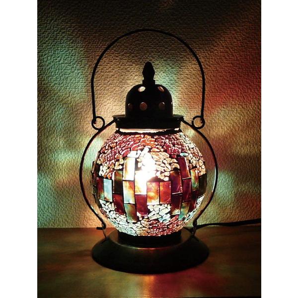 イシグロ モザイクランプ  ランタン型 クリムト グリーン   21357 ［電球］ |  | 01