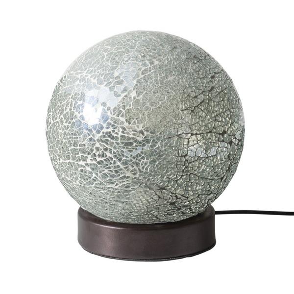 イシグロ モザイク LEDランプ ボール型 (無段階調光) ホワイト ※AC電源アダプター別売品   21384 ［LED /電球色］ |  | 01