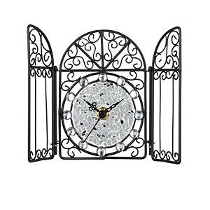 イシグロ ワイヤーモザイククロック　ブラック   31146 | 