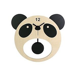 イシグロ 木製振リ子時計　パンダ   31224 | 