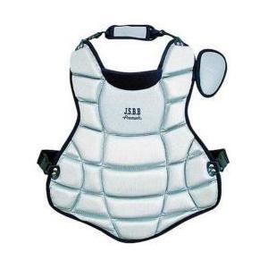 サクライ貿易 防具 軟式一般用キャッチャープロテクター(シルバー×ネイビー) CPT-65SVNV | 