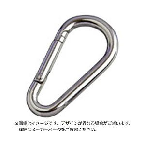 水本機械製作所 水本　ステンレス　ナス型カラビナ（環なし）　線径5mm長さ54mm   NK-5A | 
