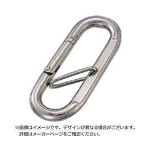 水本機械製作所 水本　ステンレス　プチカラビナ（ハズレ止め付）　線径4mm長さ40mm   PK-4 | 
