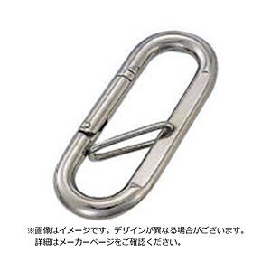 水本機械製作所 水本　ステンレス　プチカラビナ（ハズレ止め付）　線径5mm長さ57mm   PK-5 | 