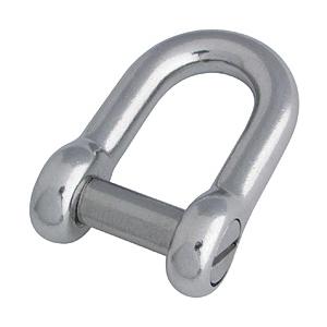 水本機械製作所 ステンレス　ネジ止め沈みシャックル　長さ40mm内幅20mm　B1486 | 