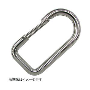 水本機械製作所 水本　ステンレス　Ｏ型フック（ベルト用）　線径８ｍｍ長５７ｍｍ　（１袋入） B-2743 | 