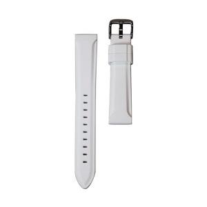 クレファー クレファー時計ベルト 18mm シリコン No.Si-4 白 | ブランド登録なし