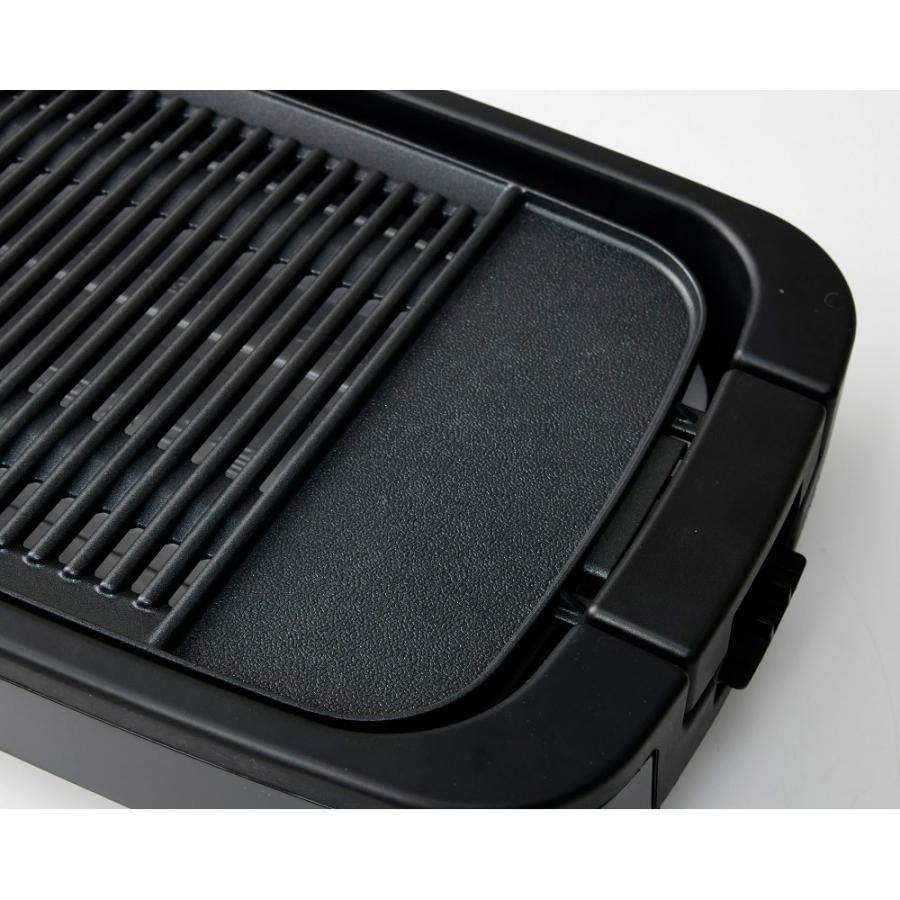 ヤマゼン 減煙焼肉グリル XGRILL+Plus YGMB-X120-B [プレート1枚] | 山善 | 04