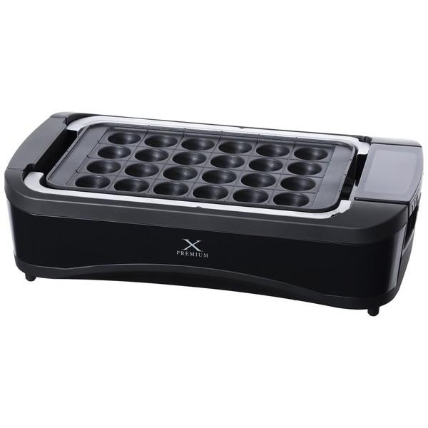 ヤマゼン 吸煙グリル XGRILL PREMIUM YGMC-FXT130-B [プレート2枚] | 山善 | 01