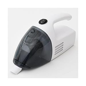 ヤマゼン ハンディクリーナー電池別売 ホワイト ZHJ-340 [紙パックレス式 /コードレス] 【864】 [振込不可] | 山善