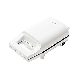 ヤマゼン 具だくさんホットサンドメーカー YSB-S420 W | 山善