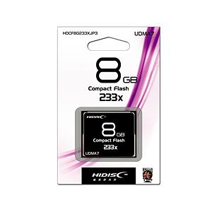 ハイディスク コンパクトフラッシュ   HDCF8G233XJP3 ［8GB］ | 