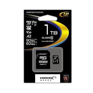 ハイディスク microSDXCカード   HDMCSDX1TA2V30 ［Class10 /1TB］ | 