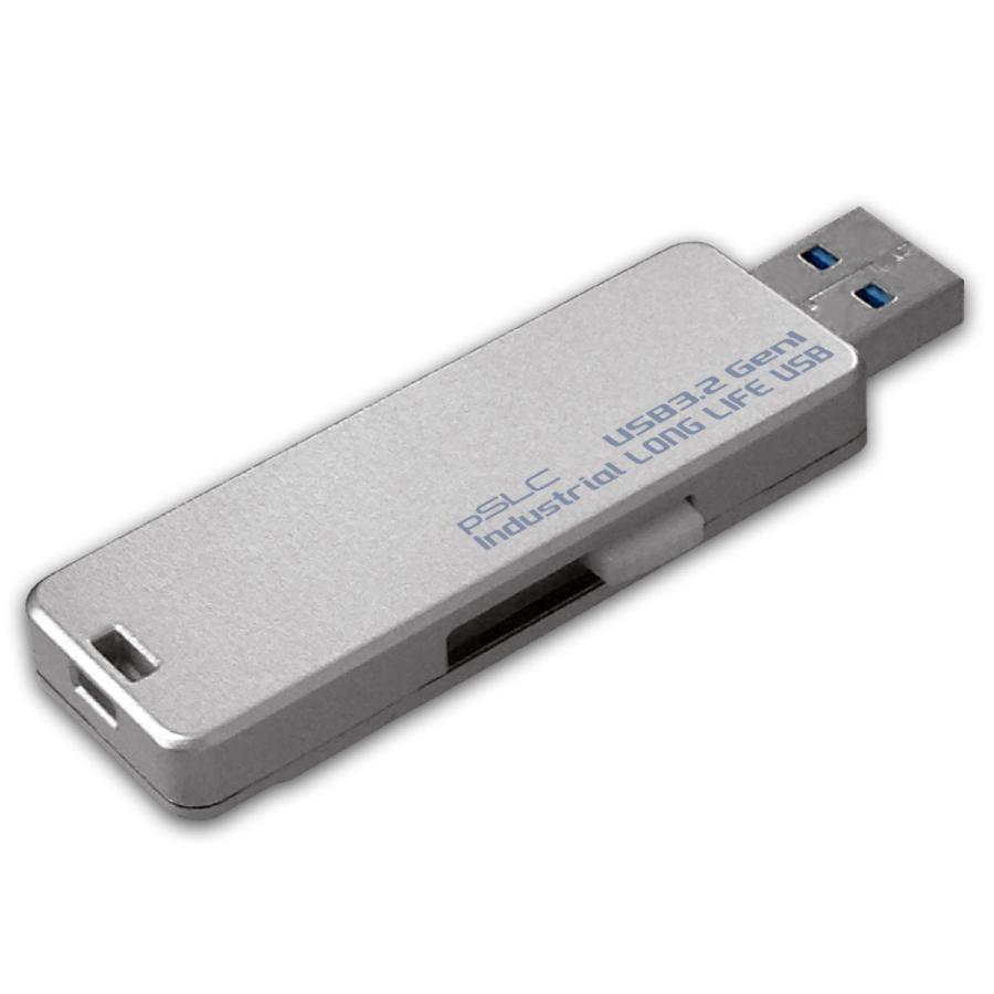 ハイディスク USBメモリ (Mac/Windows) シルバー HDUF127S4GPS3 ［4GB /USB TypeA /USB3.0 /スライド式］ |  | 02