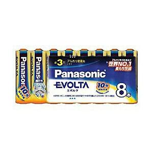 Panasonic(パナソニック) 【単3形】 8本 アルカリ乾電池 「エボルタ」 LR6EJ/8SW | Panasonic