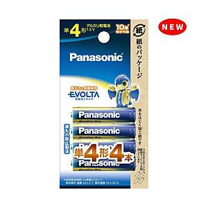 Panasonic(パナソニック) LR03EJ4B （エボルタ乾電池/単4形/4本パック） | Panasonic