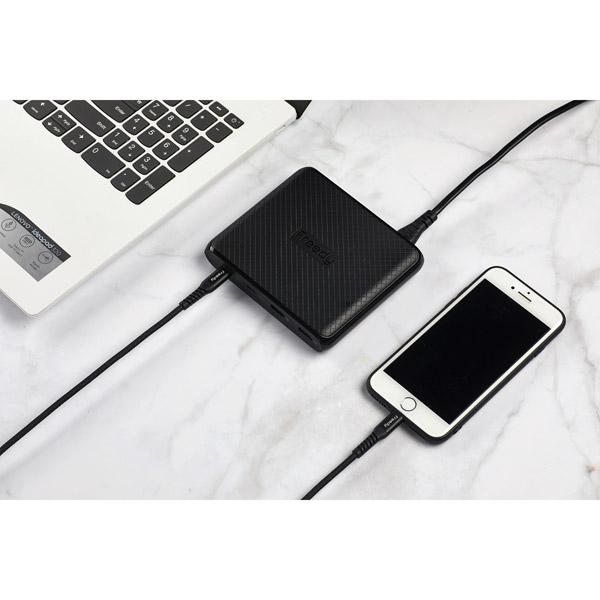 KOMATECH 90W USB PD/QC3.0対応 マルチポート チャージャー EA1707BK ブラック 【864】 |  | 07