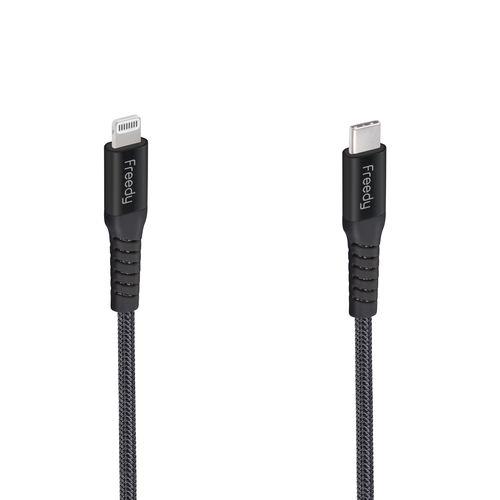 KOMATECH PD対応 USB Type-C to ライトニングケーブル（Type-C to Lightning Cable)  ブラック  ［2m］ [振込不可] |  | 02