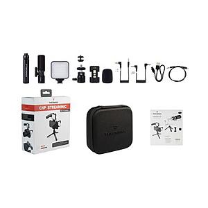 M-GAMING Thronmax C1P STREAMMIC プロ Vlogger キット  ブラック MG-C1P | 