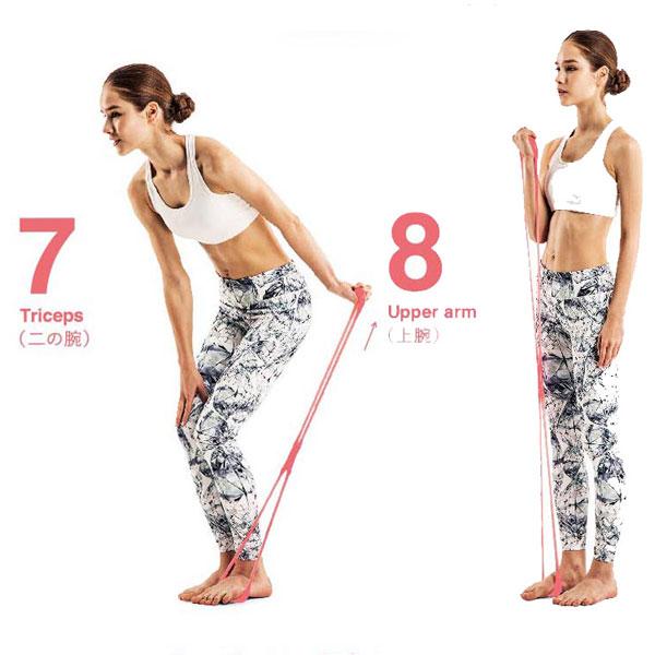 LAVIE 健康グッズ ストレッチ・コリほぐし・フィットネスチューブ のびーる フィットネス(ハード/オレンジ) 3B-3009 | LaVie | 05