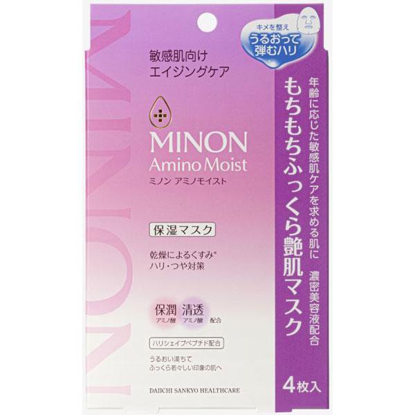第一三共ヘルスケア MINON（ミノン）アミノモイスト もちもちふっくら艶肌マスク 24mL×4枚 | 第一三共ヘルスケア | 01