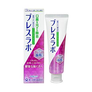第一三共ヘルスケア ブレスラボ マルチ+歯周ケア クリスタルクリアミント 90g ブレスラボ | 第一三共ヘルスケア