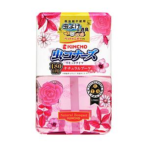 大日本除虫菊 虫コナーズ リキッドタイプ ロング 180日 ナチュラルブーケの香り （400ml） 〔置き型〕 | 