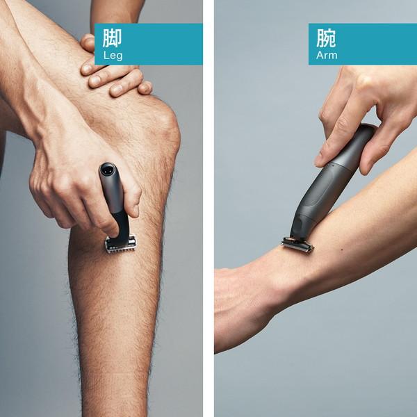 ブラウン ボディグルーマー＆フェイスグルーマー PRO X XT5300用替刃 BRAUN（ブラウン）  XT20 | BRAUN | 04